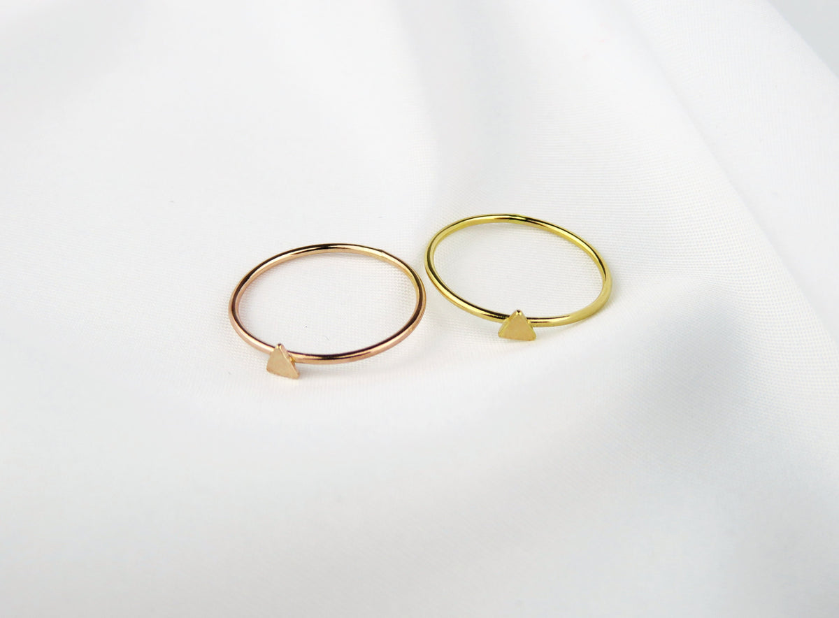 Geometric Triangle Ring