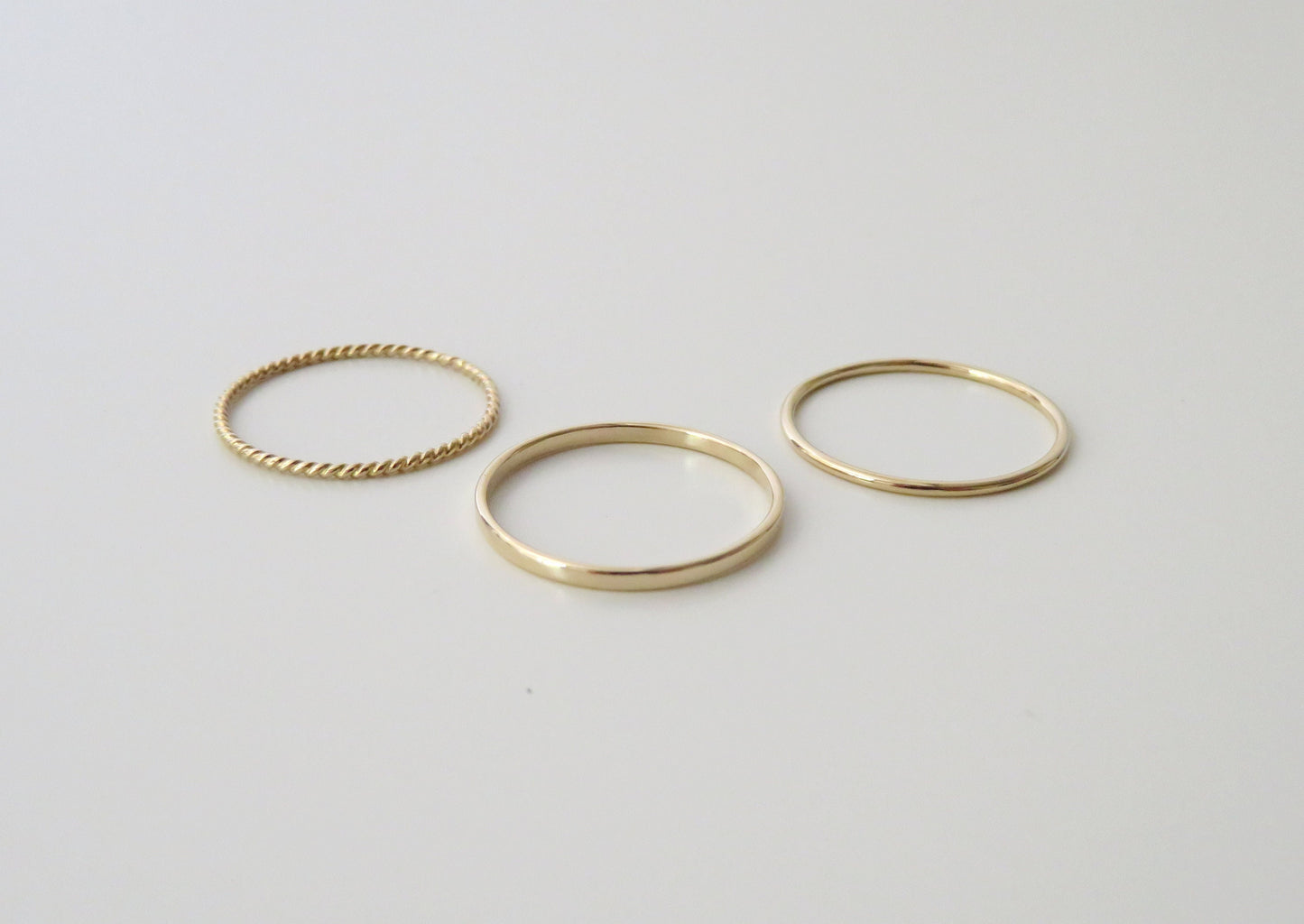 14k Yellow Gold - Plain Gold Band 1.5mm
