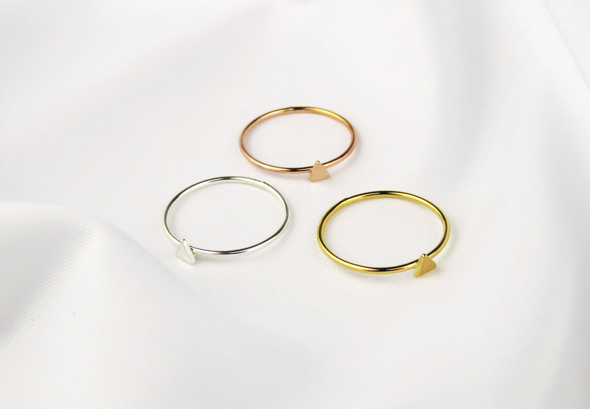 Geometric Triangle Ring