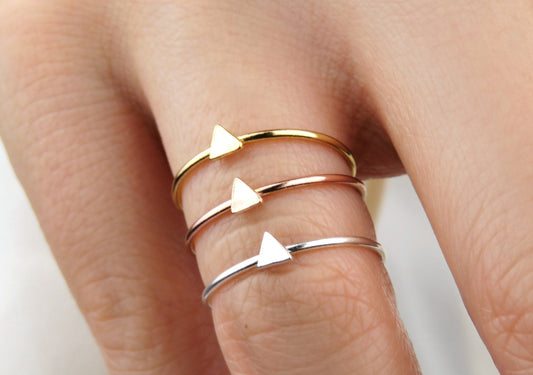 Geometric Triangle Ring