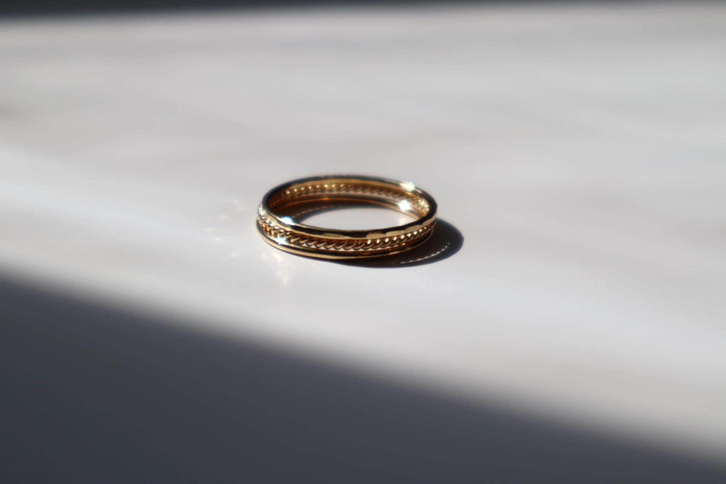 Stacking Ring Set of 3 - 14k Gold Filled or Sterling Silver