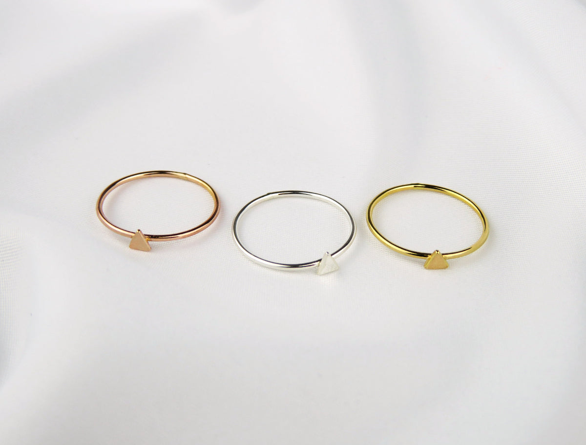 Geometric Triangle Ring