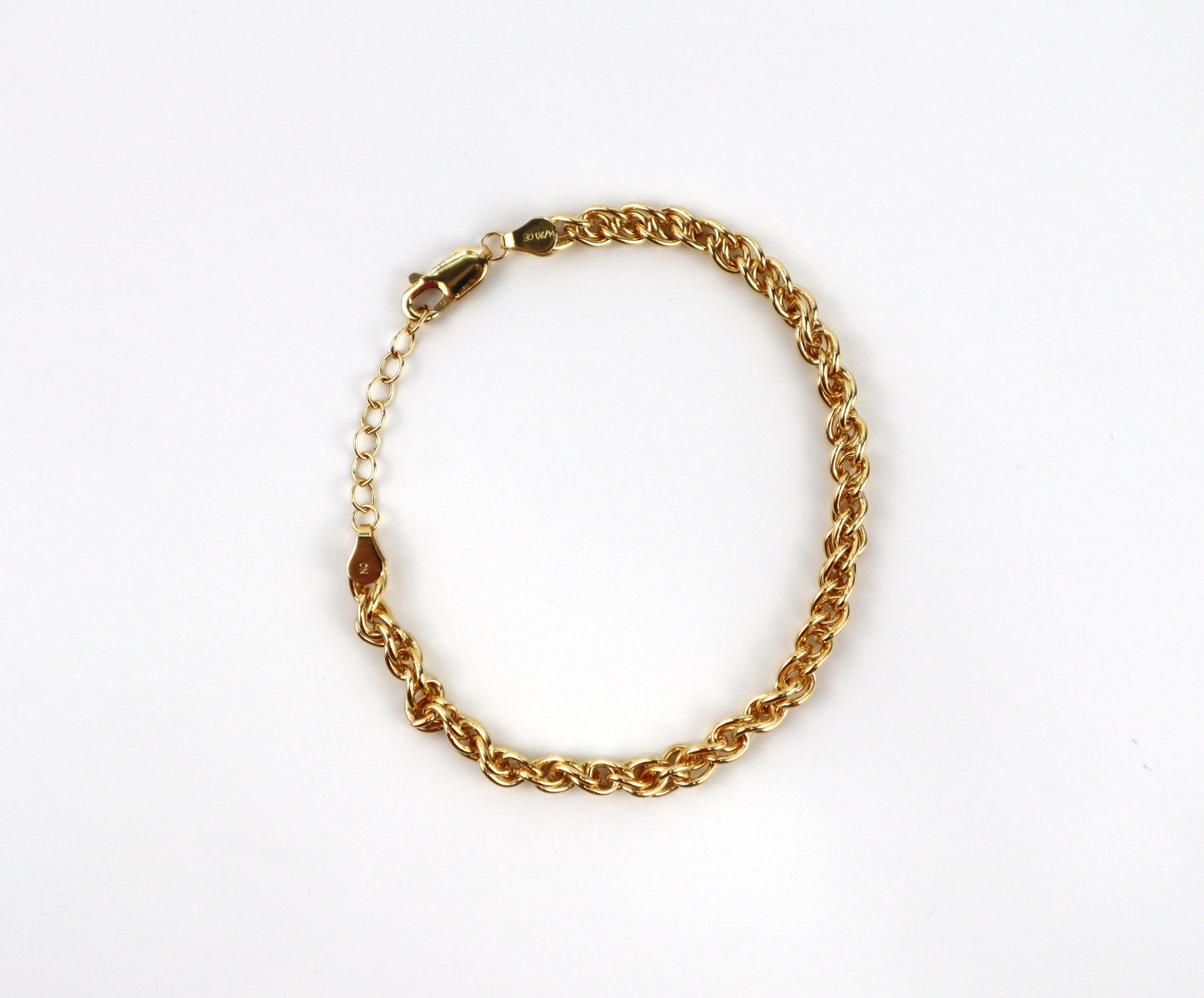 Wide Wheat Chain Bracelet