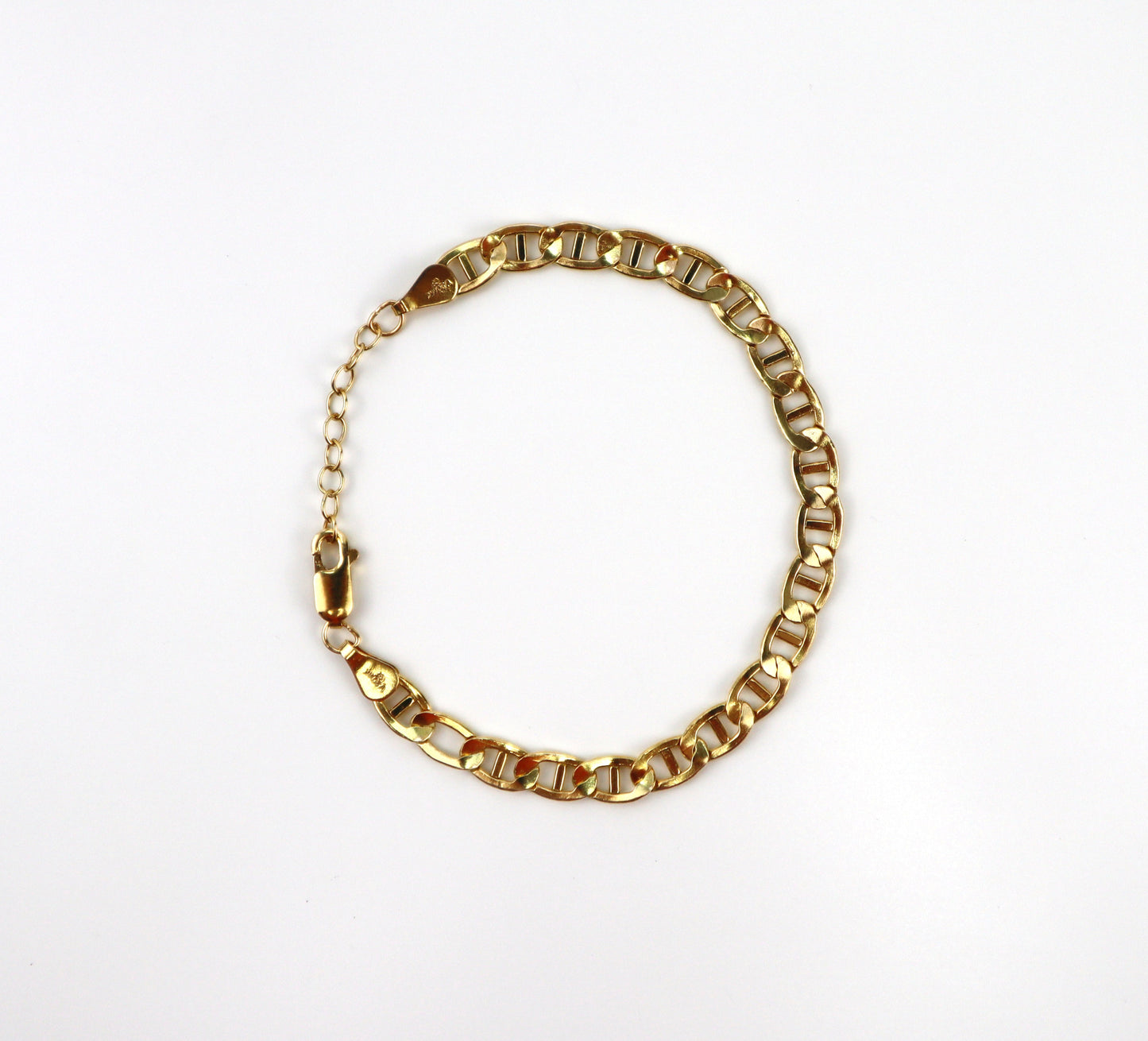 Wide Anchor Chain Bracelet