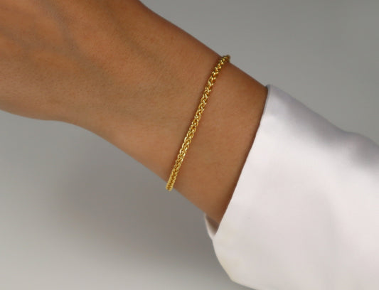 Wheat Chain Bracelet