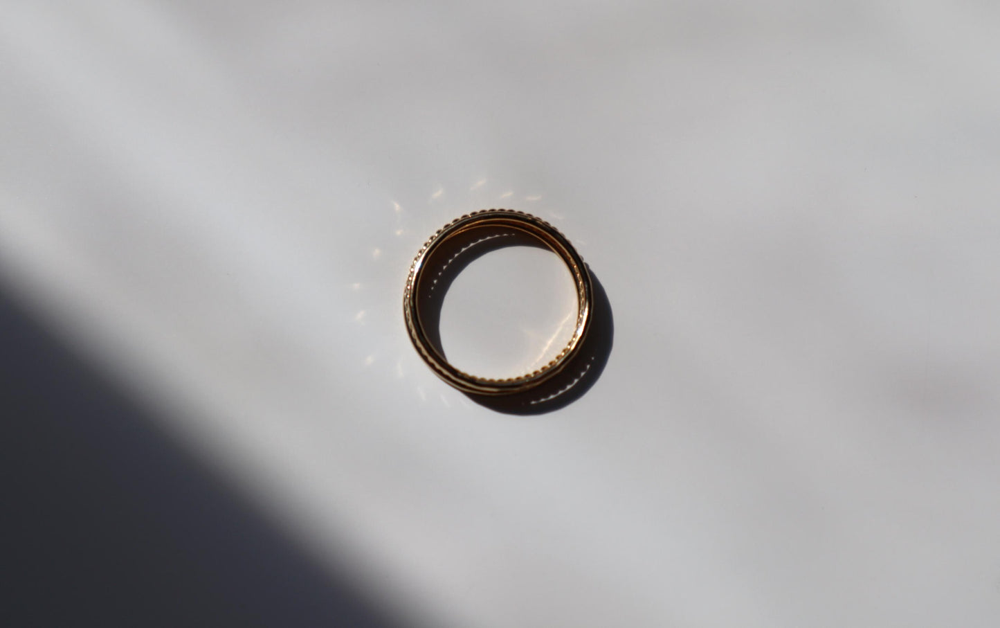 Stacking Ring Set of 3 - 14k Gold Filled or Sterling Silver