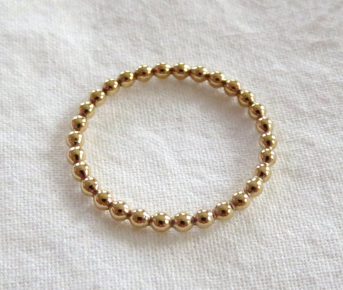14k Gold Filled Bubble Ring 1.9mm